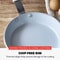 Aluminum Fry Pan Ceramic Nonstick ChipFree Rim Dishwasher Safe Induction Compatible 2