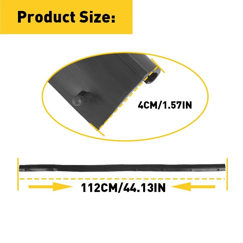 Weatherstrip Seal For Front Right Left Door Leakproof Durable Car Seal 3