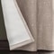 Threshold Blackout Embossed Velvet Curtain Panel Brown Blocks Light Rod Pocket Design Machine Washa 3