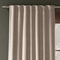 Threshold Blackout Embossed Velvet Curtain Panel Brown Blocks Light Rod Pocket Design Machine Washa 0