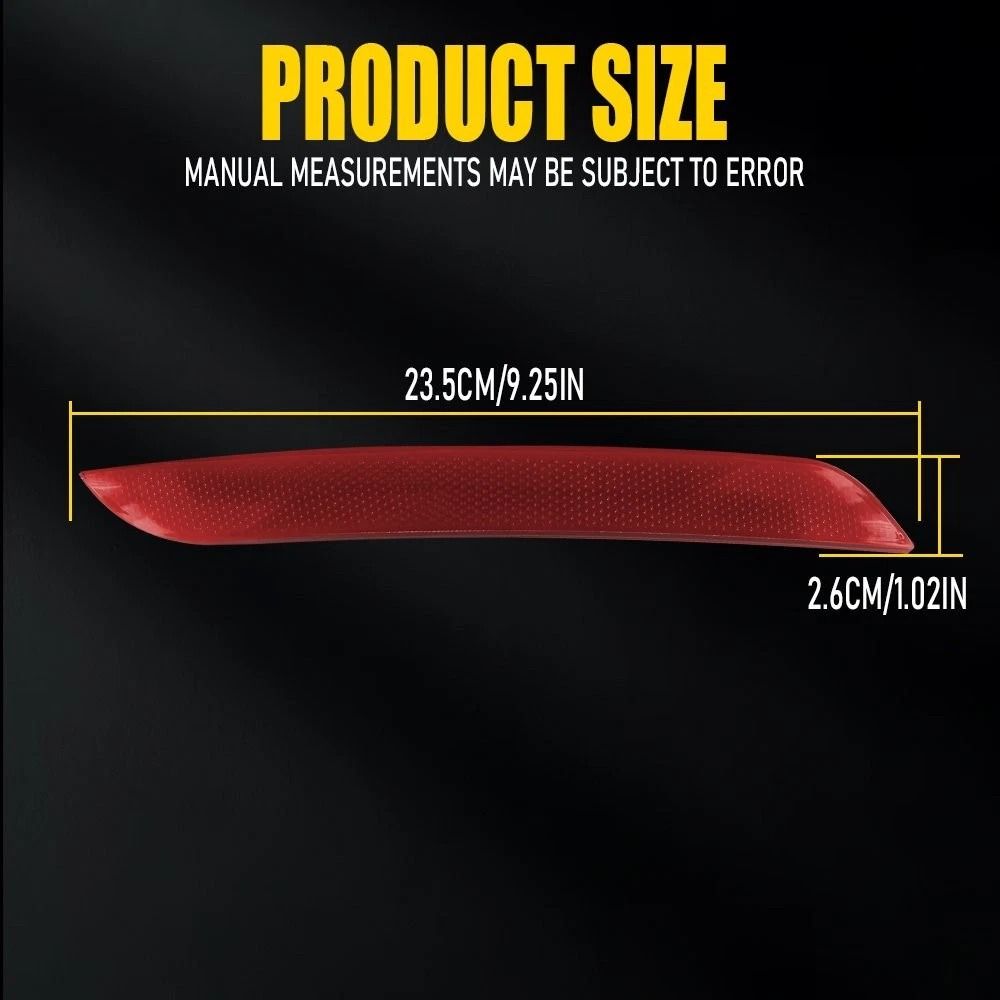 HighQuality Rear Bumper Reflector Light Case For Tail Lamp Left Right 1