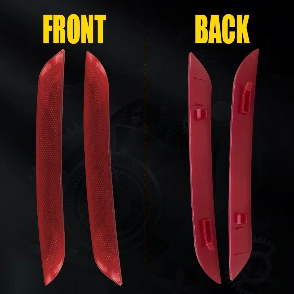 HighQuality Rear Bumper Reflector Light Case For Tail Lamp Left Right 2
