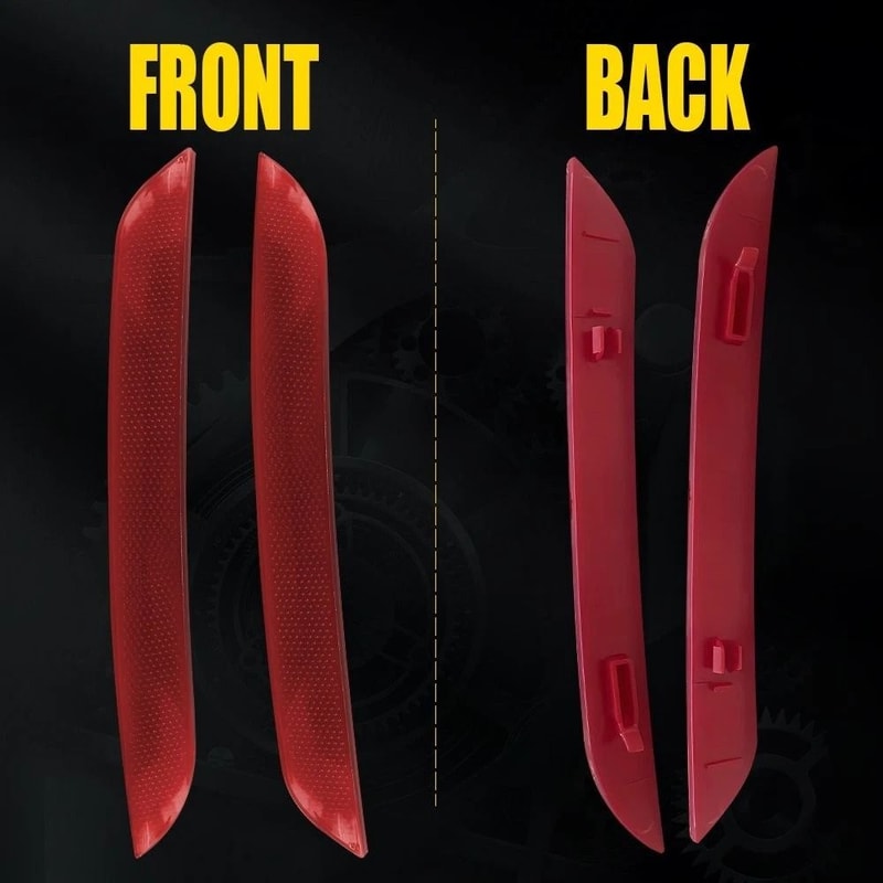 HighQuality Rear Bumper Reflector Light Case For Tail Lamp Left Right 2