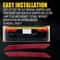 HighQuality Rear Bumper Reflector Light Case For Tail Lamp Left Right 4