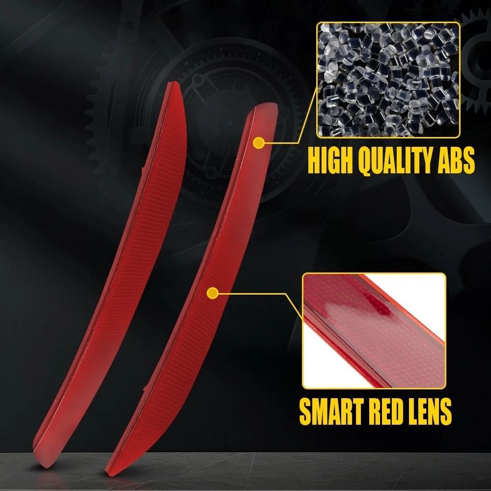 HighQuality Rear Bumper Reflector Light Case For Tail Lamp Left Right 5