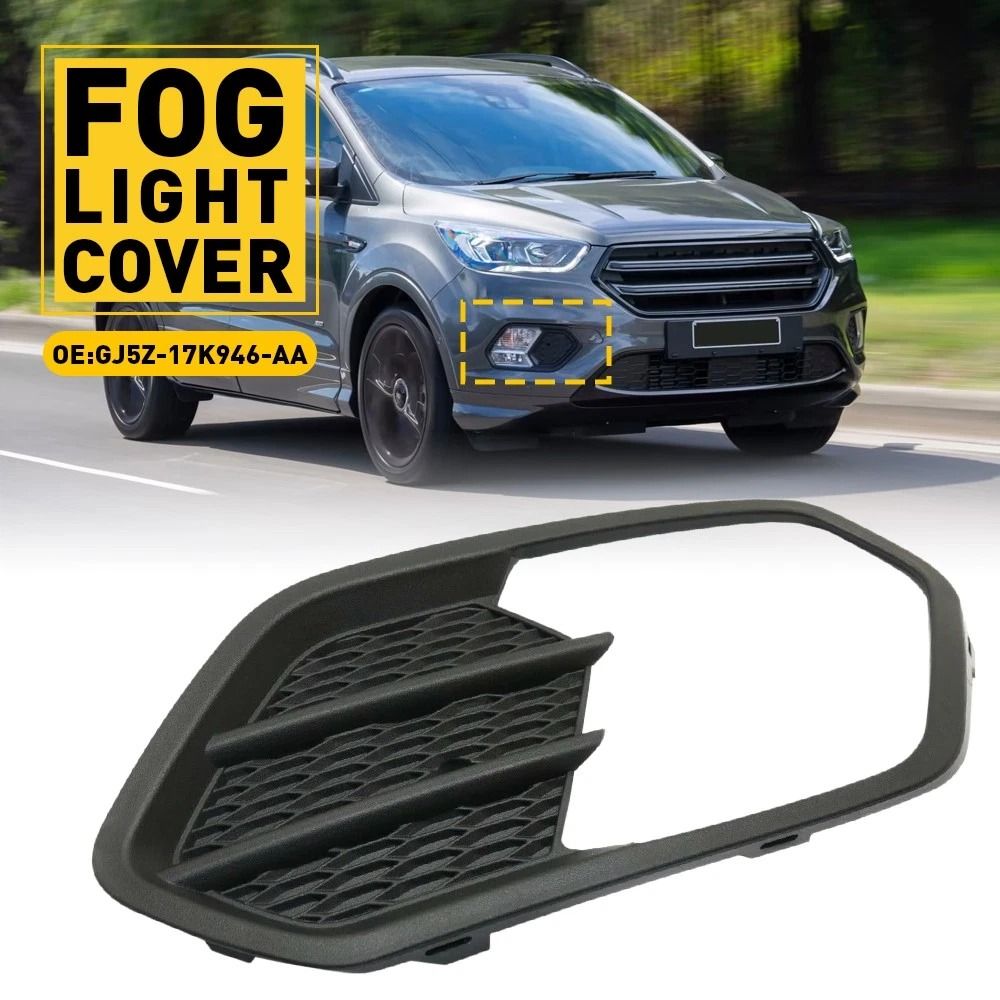 Passenger Right RH Fog Light Cover Bezel Bumper Replacement 1