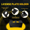 Front Bumper License Plate Holder Mount Easy Installation 5