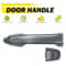 Passenger Gray Front Right Exterior Door Handle For Easy Replacement 1