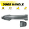 Passenger Gray Front Right Exterior Door Handle For Easy Replacement 1