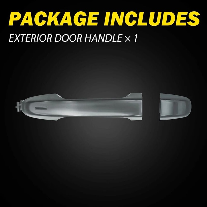 Passenger Gray Front Right Exterior Door Handle For Easy Replacement 9