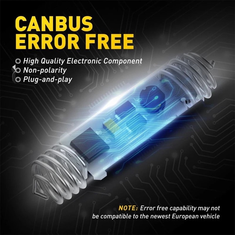 Super Bright White LED Dome Light Bulb For Map Door Lights 3