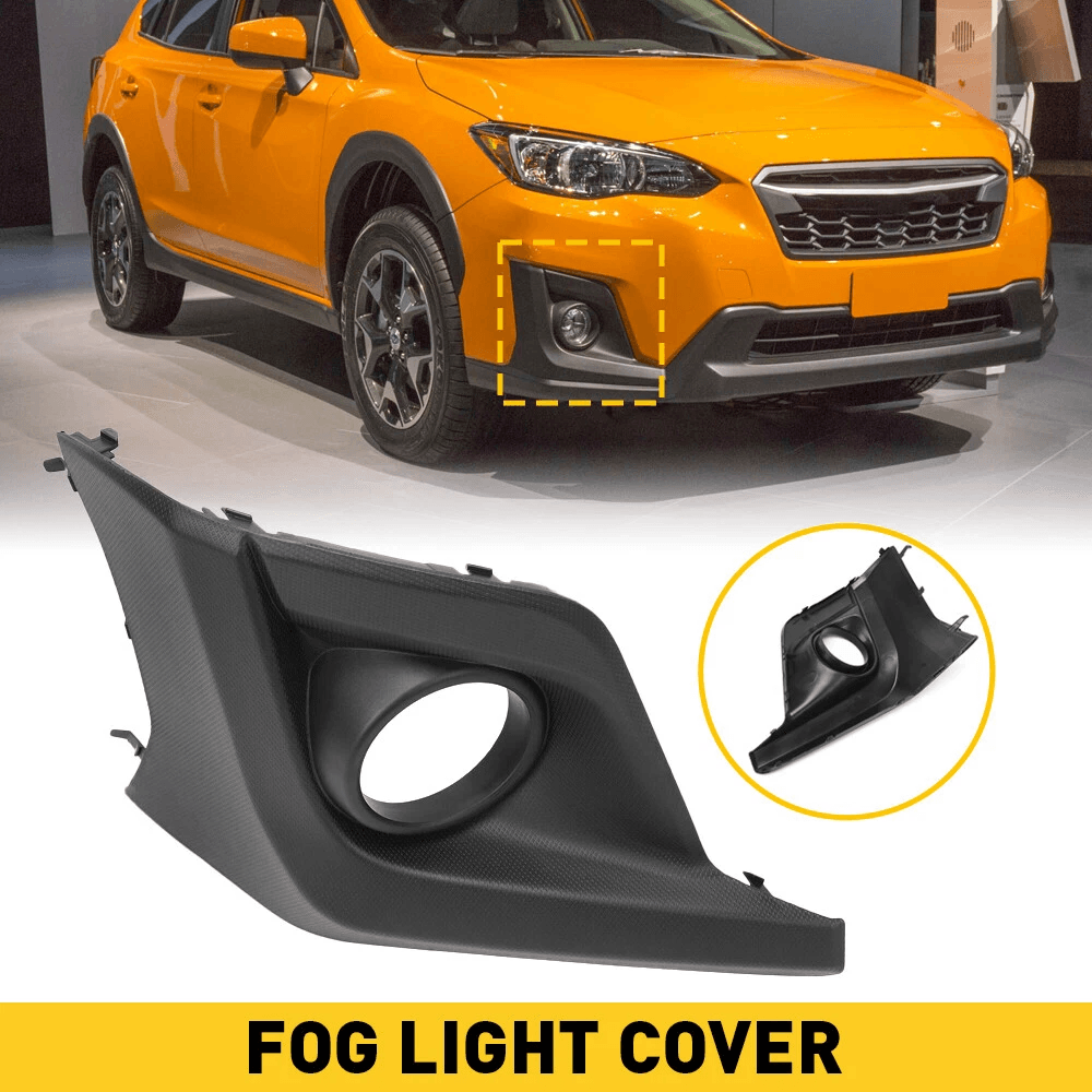 Front Passenger Side Right Fog Light Bezel Cover Durable ABS 9