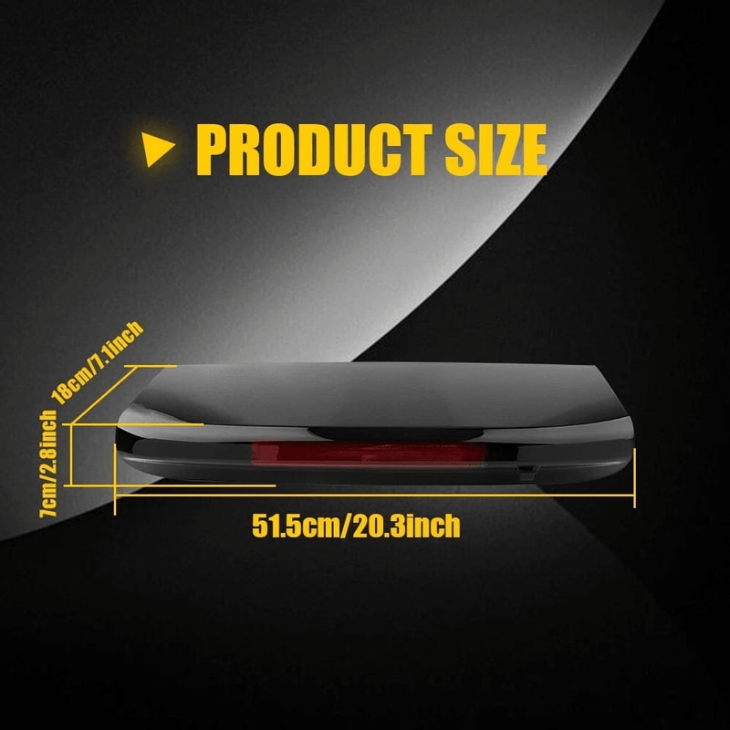 LED Rear Tail Brake Stop Lamp Waterproof Third Brake Light For Vehicles 2