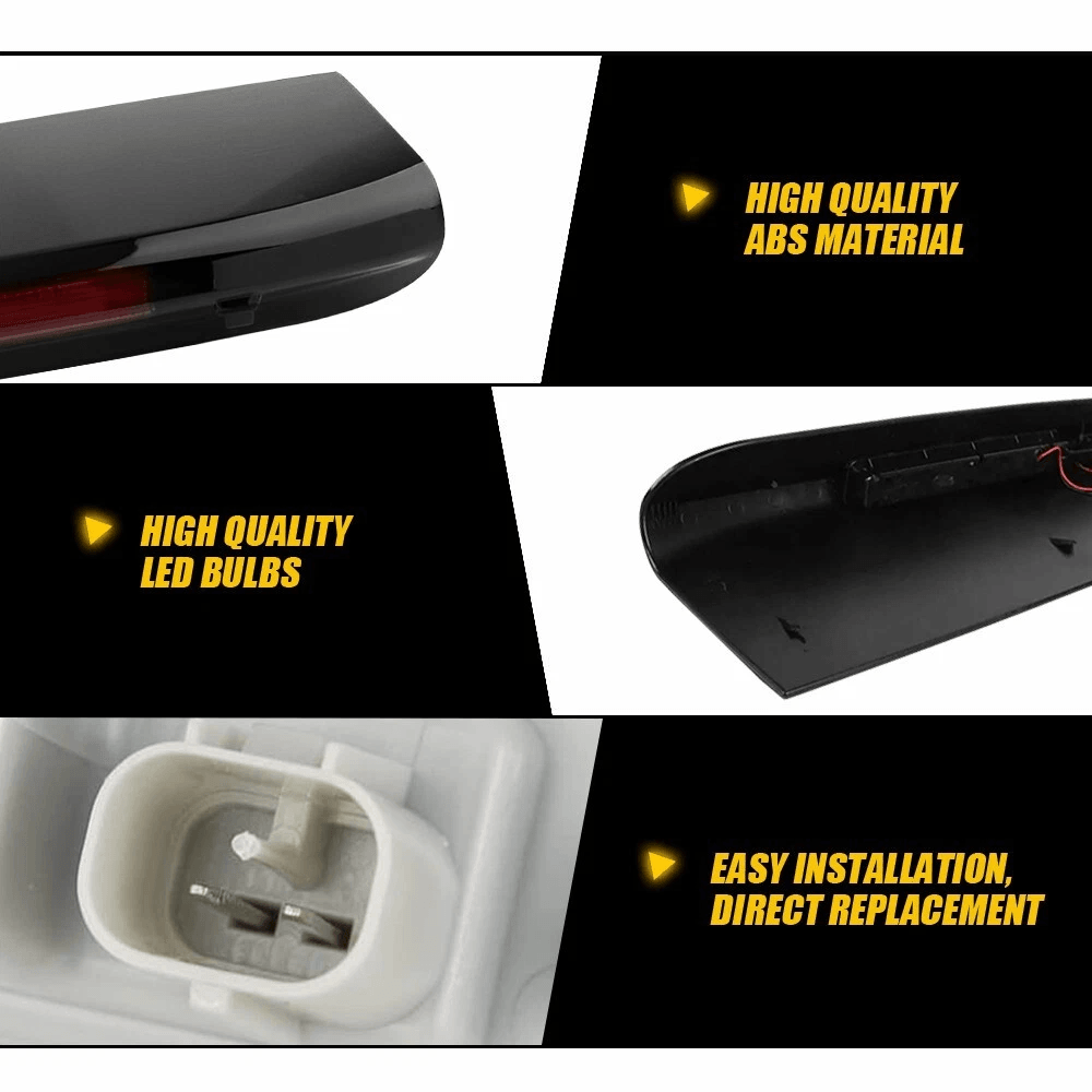 LED Rear Tail Brake Stop Lamp Waterproof Third Brake Light For Vehicles 5