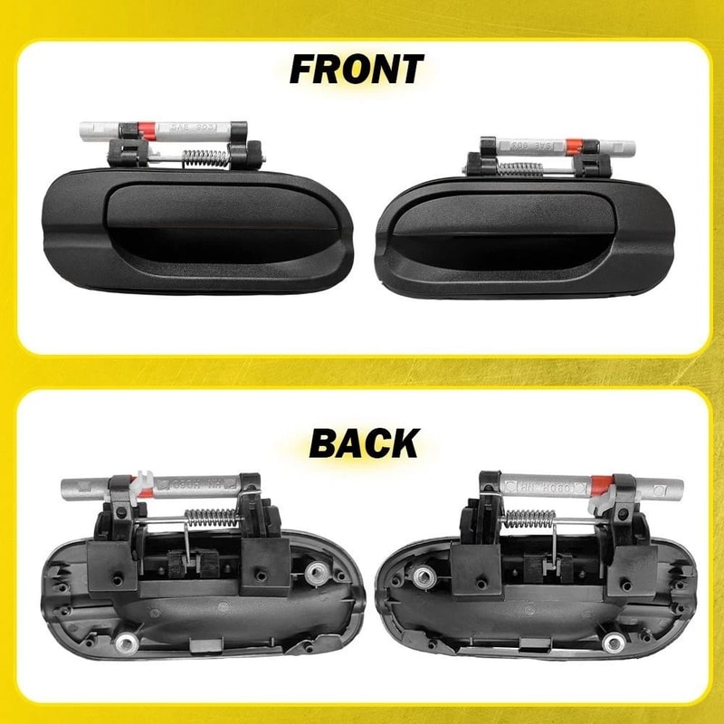 Durable Black Exterior Door Handle For Front Rear Left Right Vehicle Use 4