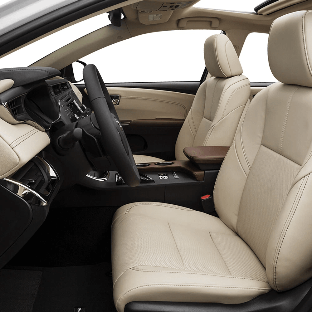 Brown Console Lid Armrest Door Front Panel Cover Waterproof Vinyl Cushion 0