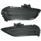 Right Left FOG LAMP COVER Pair Durable ABS For Easy Installation 1