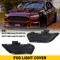 Right Left FOG LAMP COVER Pair Durable ABS For Easy Installation 6