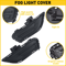 Right Left FOG LAMP COVER Pair Durable ABS For Easy Installation 9