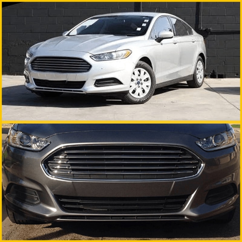 Right Left FOG LAMP COVER Pair Durable ABS For Easy Installation 12