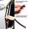 Black Car Door Edge Guard Molding Protector U Shape Rubber Seal Molding Trim Strip 1