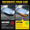 Clear LED Turn Signal Lights Pair Dynamic LED Mirror Turn Signal Lights 3