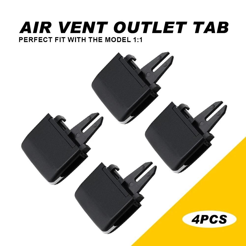 AC Air Vent Tab Clip Kit Durable ABS Material Direct Replacement Installation 6