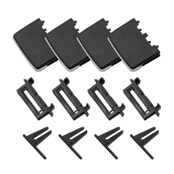a/c air vent tab clip kit, durable abs material, direct replacement installation