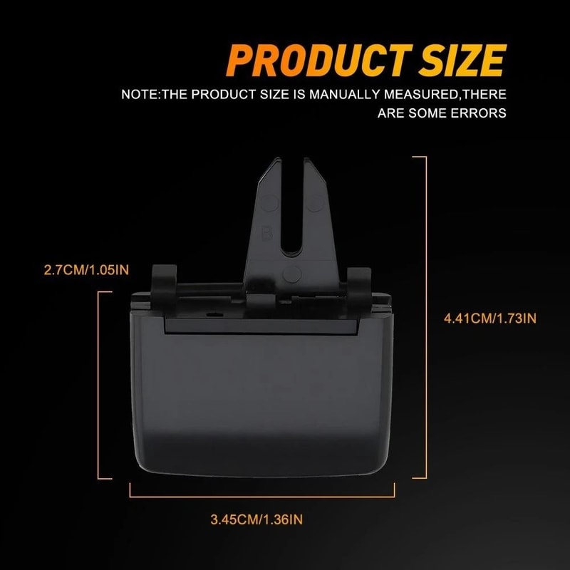 AC Air Vent Tab Clip Kit Durable ABS Material Direct Replacement Installation 3