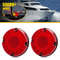 High Brightness Round Red LED Tail Light For School Bus Trucks Trailers And More 11