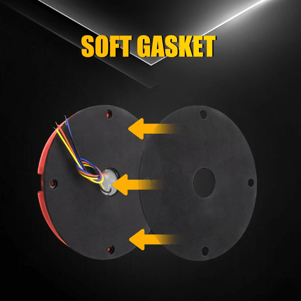 High Brightness Round Red LED Tail Light For School Bus Trucks Trailers And More 5