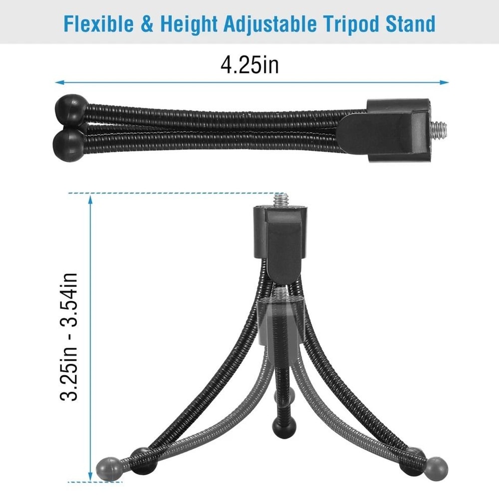 Mini Tripod For Camera Digital Lightweight Mount Video Photo Clip Stand 9