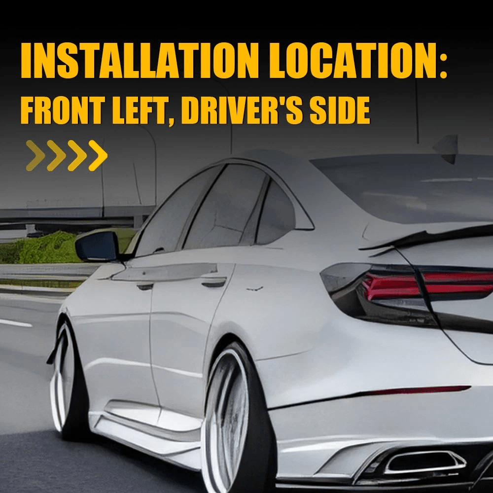 Drivers Left Side Mirror Glass With Heated Function And Blind Spot Alert 9