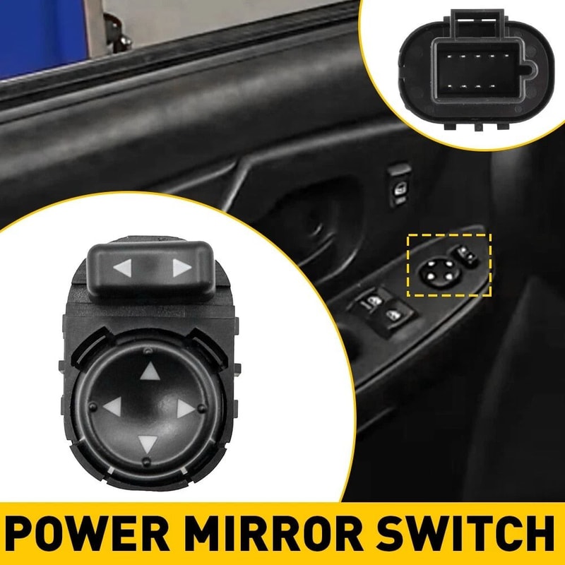 Driver Side Power Mirror Switch Precision Control And Easy Installation 1