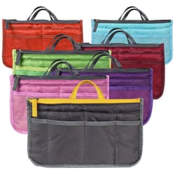 women's toiletry and cosmetic bag, travel makeup storage, organizer case box, multi-purpose nylon bag