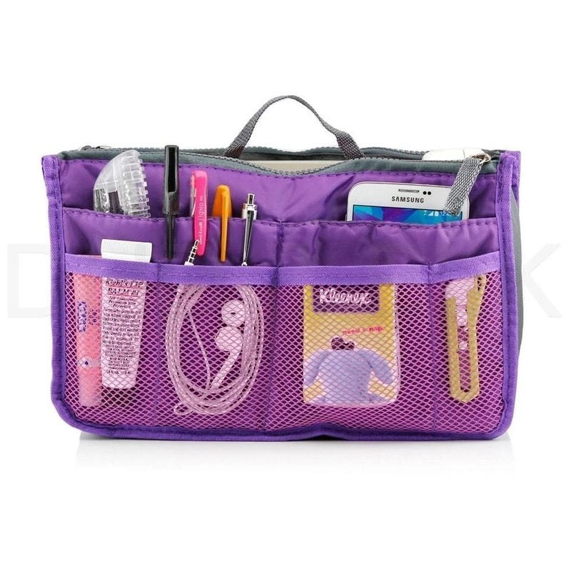 Womens Toiletry And Cosmetic Bag Travel Makeup Storage Organizer Case Box MultiPurpose Nylon Bag 10