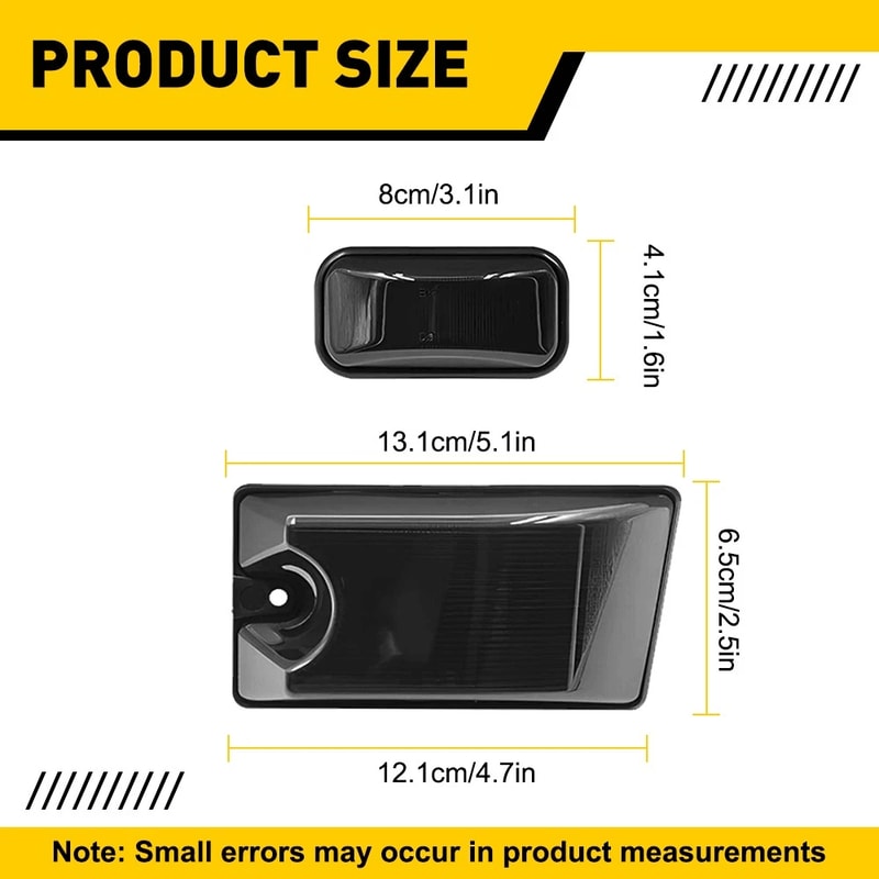 Smoke LED Roof Cab Lights Top Marker Lamps Dot Approved For Trucks 5