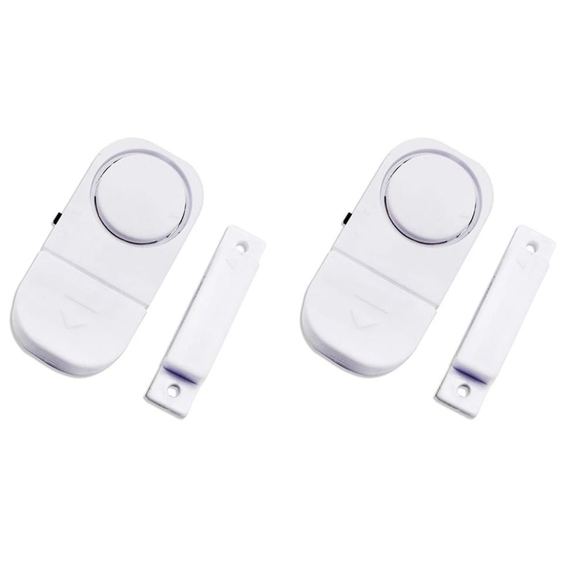 Magnetic Door Sensor Safety Wireless Home Window Alarm Burglar Security System 2
