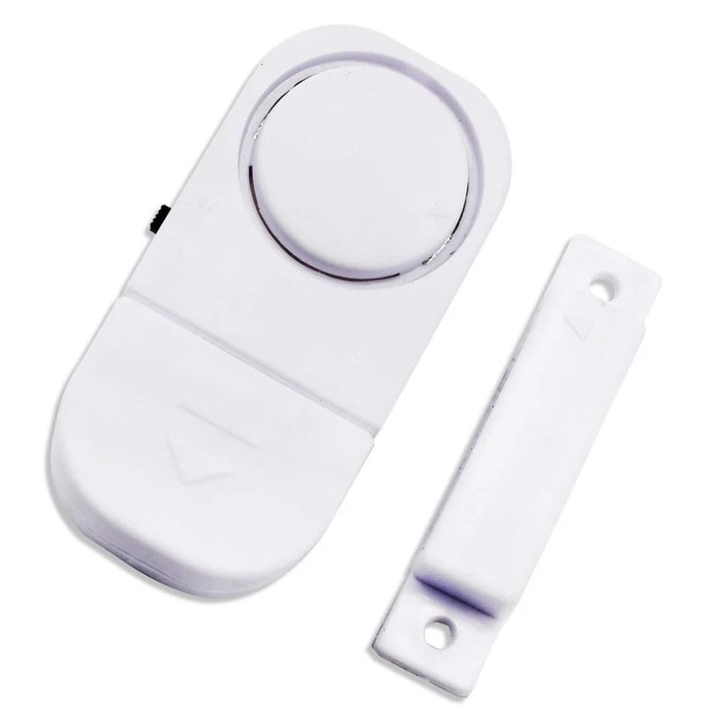 Magnetic Door Sensor Safety Wireless Home Window Alarm Burglar Security System 1