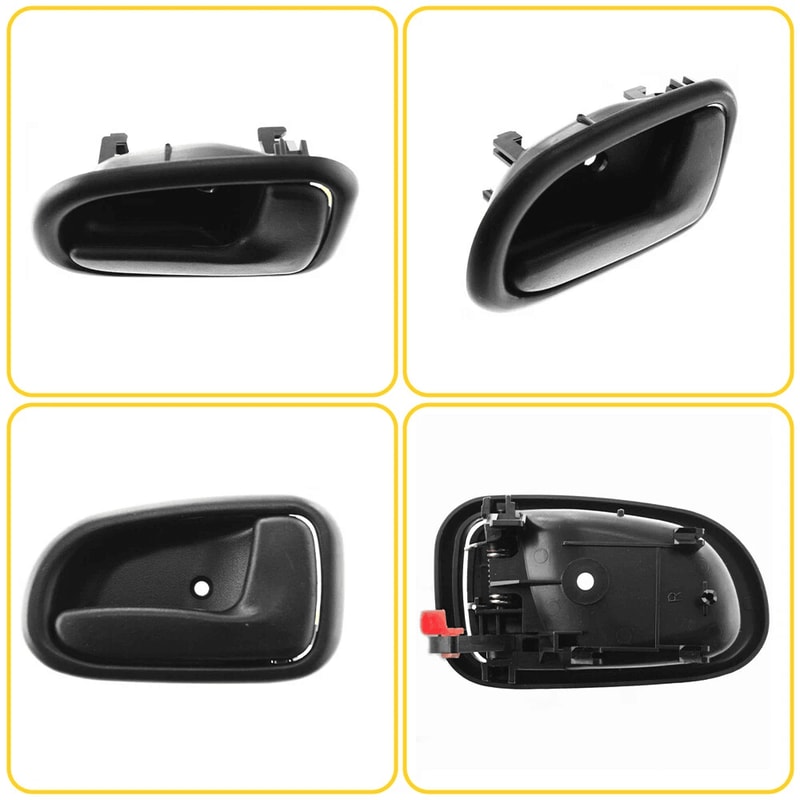Set Of Interior Door Handles Front Rear Left Right For Vehicles 2