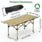 Carbon Steel Camping Table Portable BBQ Desk For Picnic Hiking And Camping Foldable Sturdy Table Fo 2