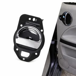 chrome inside interior door handle for passenger side right
