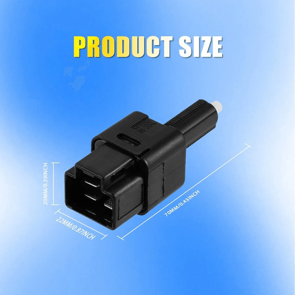 Single Custom Car Brake Light Switch Stop Light Switch Sensor Replacement 3