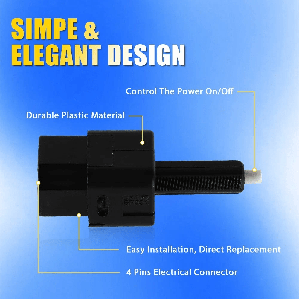 Single Custom Car Brake Light Switch Stop Light Switch Sensor Replacement 7