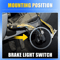 Single Custom Car Brake Light Switch Stop Light Switch Sensor Replacement 9
