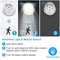 Cordless BatteryPowered Motion Light Adjustable Spotlight Indoor Outdoor Activated Sensor 9