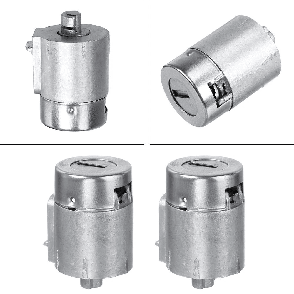 Durable Pair Set Door Lock Cylinder Kit With Keys For Home Office Use 2