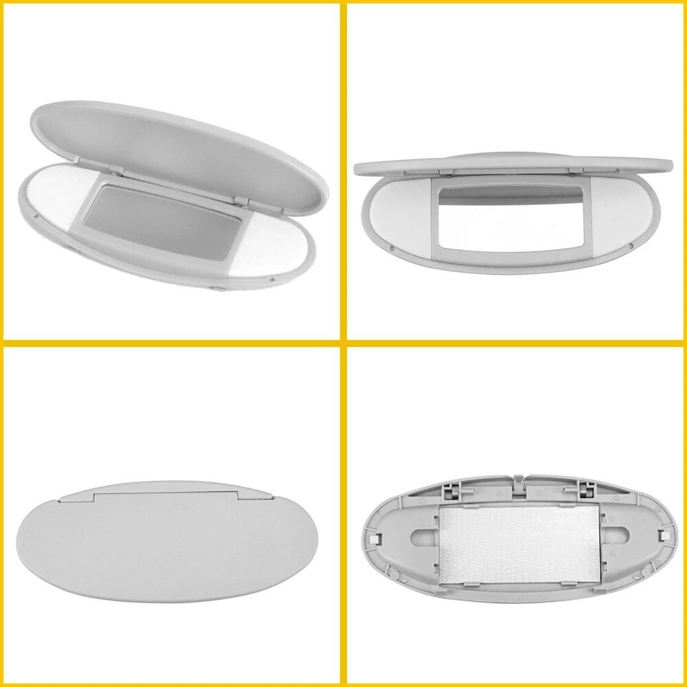 Car Sun Visor With Mirror Durable Vanity Makeup Visor Cover 4