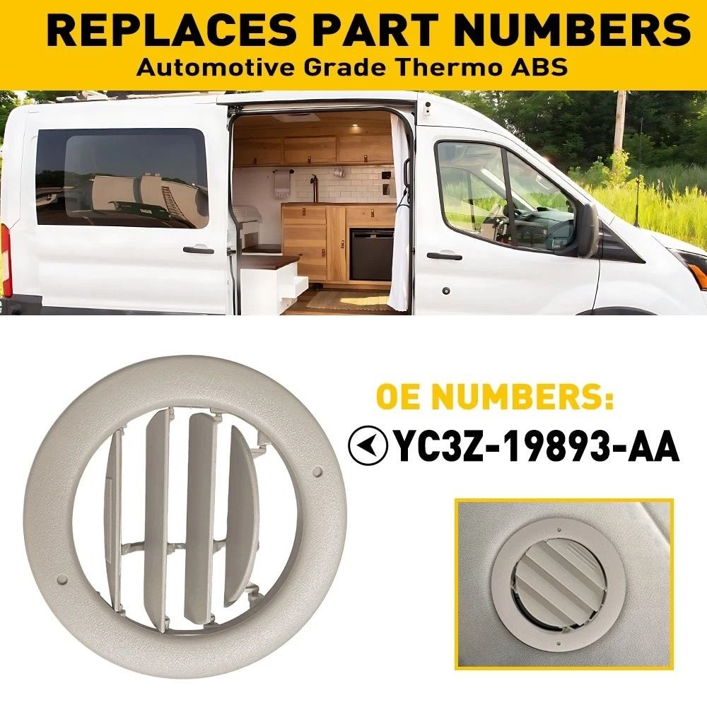 Air Control Roof Headliner AC Heater Air Vents 2