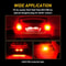 LED Tail Light Bulbs Brake Turn Signal Parking Light EnergySaving Plug And Play Installation 2